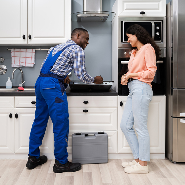 can you provide an estimate for cooktop repair before beginning any work in Johnson County Missouri